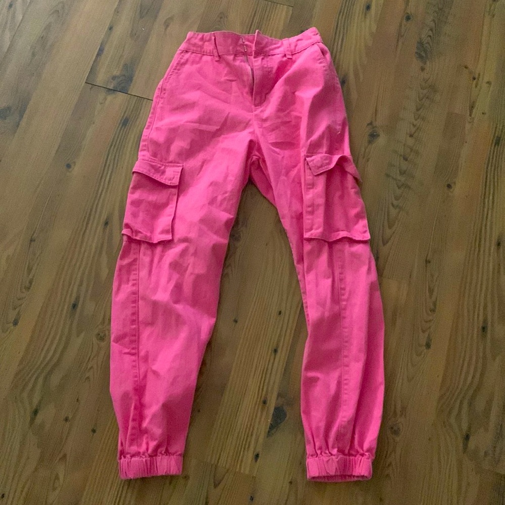 Cute hot pink pants